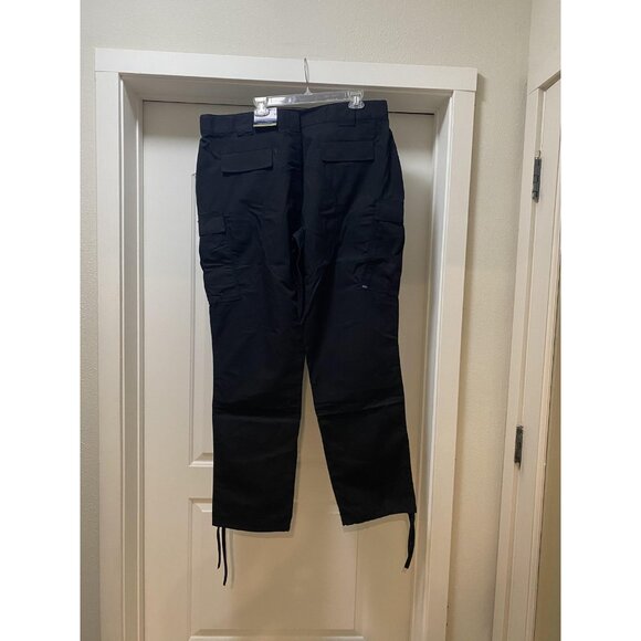 5.11 Tactical Pants Mens 2XL Long Black TDU Ripstop Cargo Drawstring Hem 74003 - Picture 5 of 5